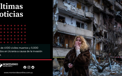 MÁS DE 4.100 CIVILES UCRANIANOS MUERTOS Y 5.000 HERIDOS