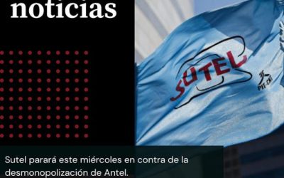 SUTEL REALIZARÁ PARO DE 24H