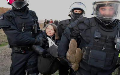 ARRESTARON A LA ACTIVISTA GRETA THUNBERG