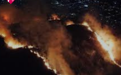 INCENDIO EN EL CERRO DE TORO, PIRIÁPOLIS: 100 HECTÁREAS QUEMADAS